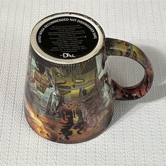 DALI Museum Art Mug Pen Holder Multi Novelty Collectible Souvenir Pencil Holder - Picture 15 of 16